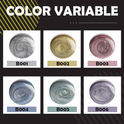 Adhesivo para Uñas con Efecto Espejo Dorado Japonés - Image 11