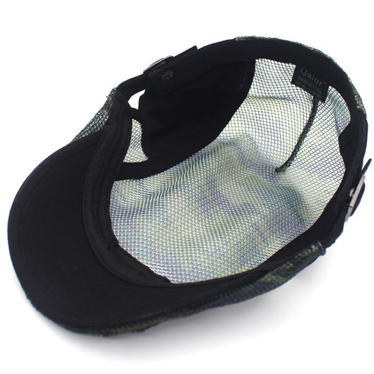 Boina de Malla Camuflaje Unisex - Estilo Casual Moderno - Image 6
