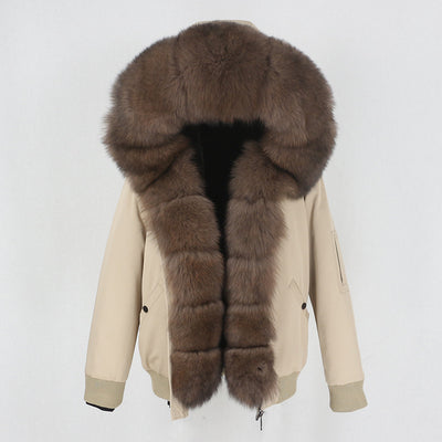Parka con Forro de Piel de Mapache - Abrigo Térmico Premium - Image 7
