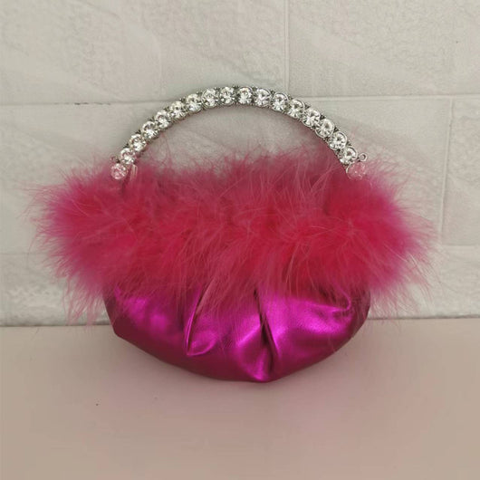 Bolso Bandolera Plisado con Detalles de Diamantes - Estilo Nube - Image 10