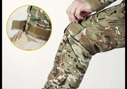 Pantalones Cargo Tácticos Camuflaje para Montaña y Camping - Image 25