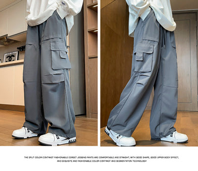 Pantalones Rectos Holgados Estilo Hong Kong - Casual e Informal - Image 21