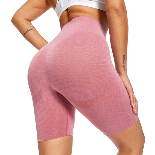 Shorts Deportivos Cintura Alta sin Costuras con Diseño Sonrisa - Image 7