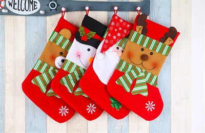 Bolsas de Regalo Navideñas con Adornos y Calcetines Decorativos al por Mayor - Image 6