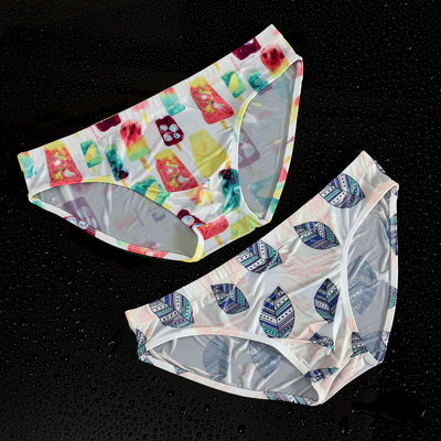 Calzones de Seda de Hielo Transpirables con Estampado - Image 3