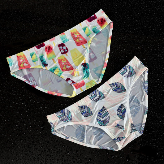 Calzones de Seda de Hielo Transpirables con Estampado - Image 3