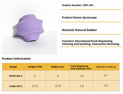 Pink star-shaped natural rubber pet food dispensing toy for engaging pets during feeding. - Image 10