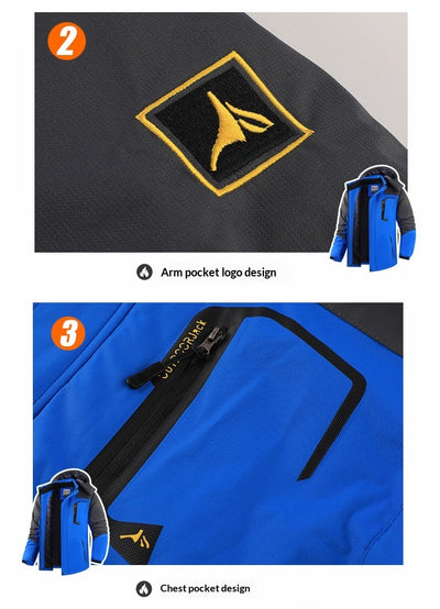 Chaqueta de Montaña Térmica Impermeable con Forro Polar - Image 25