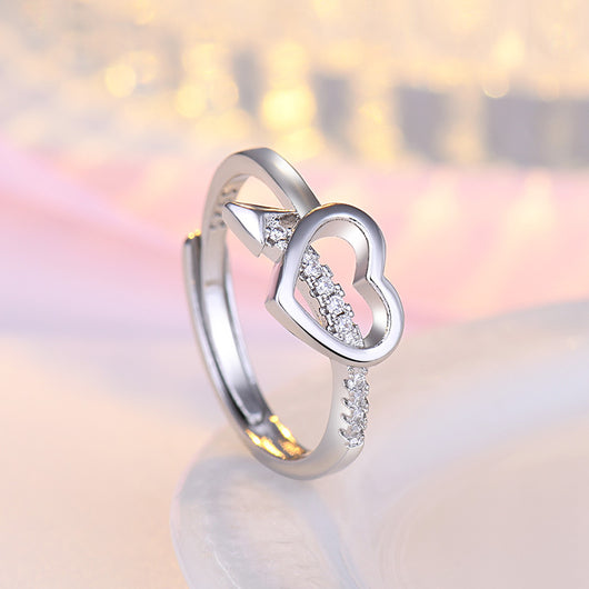 Anillo de Corazón Atravesado - Diseño Creativo para Mujeres - Image 5