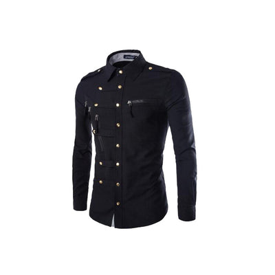 Camisa Slim Fit Multibotonadura para Hombre - Image 6