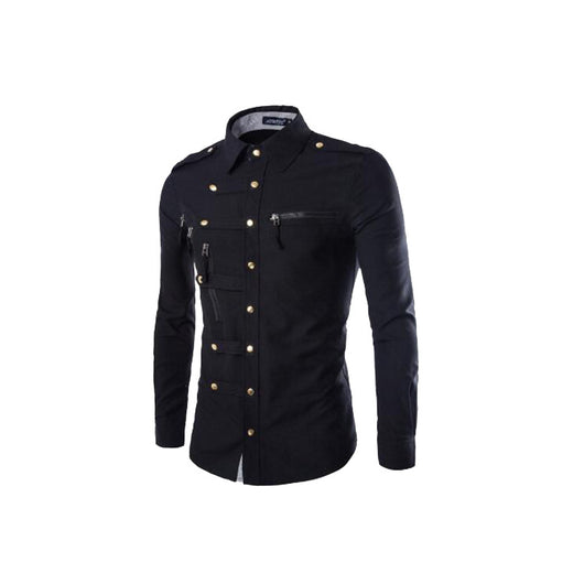 Camisa Slim Fit Multibotonadura para Hombre - Image 6