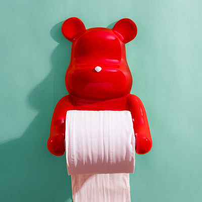 Dispensador de Papel Higiénico con Estatua Decorativa de Animal - Image 12