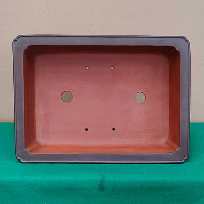 Maceta Bonsái Rectangular Estilo Antiguo con Bordes Angulares - Image 8