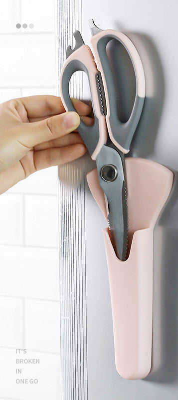 Tijeras de Acero Inoxidable con Funda Magnética Protectora para Alimentos - Image 13