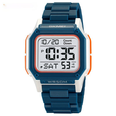 Reloj Electrónico Multifuncional de Resina para Hombre - Image 9