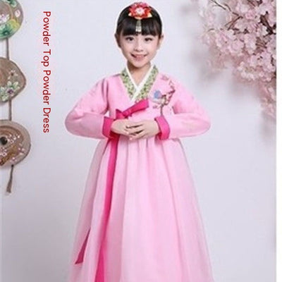 Traje Tradicional Coreano Hanbok para Niñas - Disfraz de Danza y Presentaciones - Image 14
