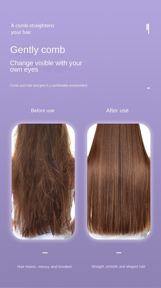 Peine Alisador Eléctrico 2 en 1 - Plancha de Cabello con Control de Temperatura - Image 19