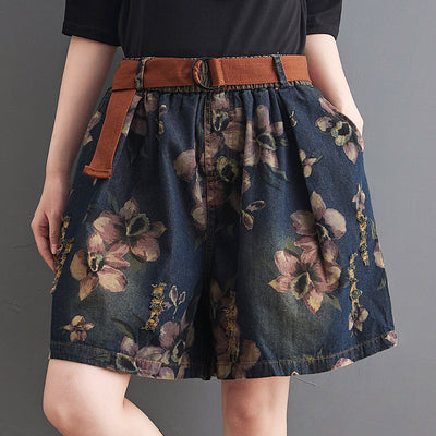 Shorts Anchos de Pierna Estampado para Mujer - Comodidad y Estilo - Image 11
