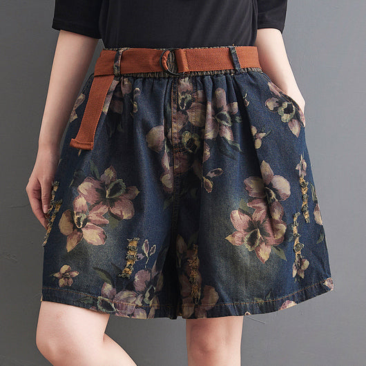 Shorts Anchos de Pierna Estampado para Mujer - Comodidad y Estilo - Image 11