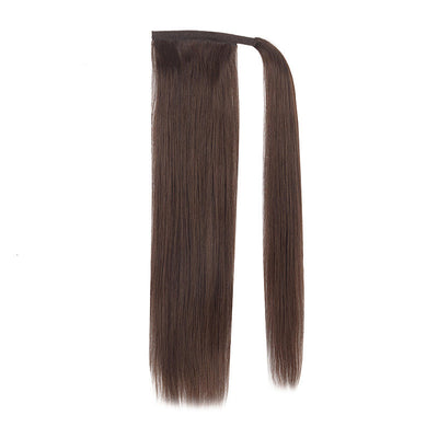 Peluca Coleta Cabello Humano Europeo Estilo Americano - Image 14