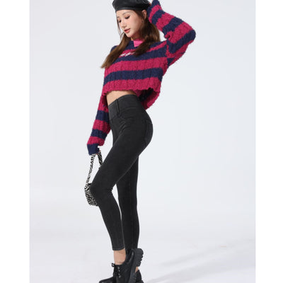 Pantalones Yoga Denim Ajustados Efecto Reductor para Mujer - Image 19