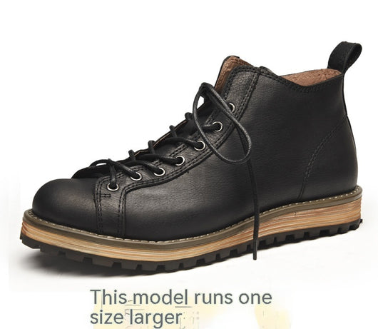 Botas Martin de Cuero Vintage para Hombre - Image 7