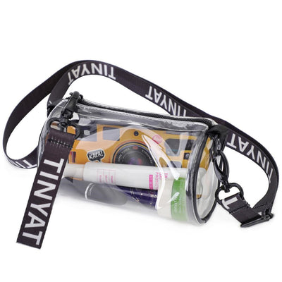 Bolsa Transparente Mini de Hombro para Mujer - Bandolera Portamóvil - Image 3