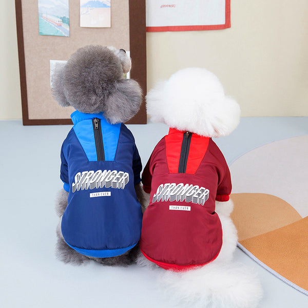 Abrigo Térmico V para Perros - Diseño Acolchado y Resistente