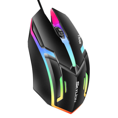 Ratón Gaming Luminoso USB con Cable para PC y Laptop - Image 4