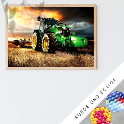 Cuadro de Diamantes Tractor Agrícola - Image 11