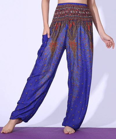 Pantalones de Yoga Pavo Real - Cintura Alta - Image 19