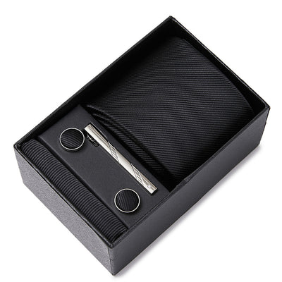 Corbata Jacquard Profesional Tejida en Trama para Negocios - Image 4