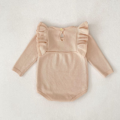 Blusa Infantil de Encaje Manga Larga Color Liso - Versátil y Elegante - Image 30