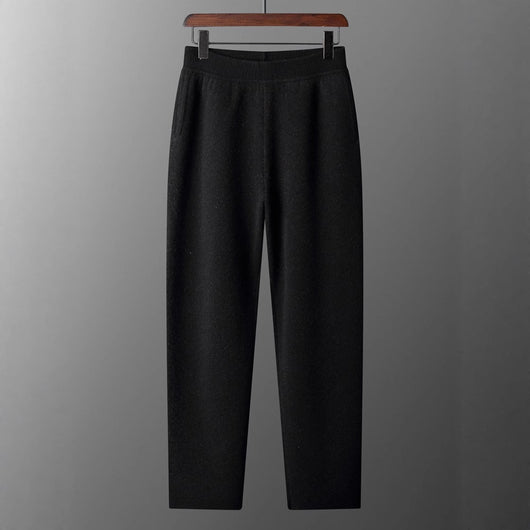 Pantalones de Cachemira Gruesa Talle Alto para Hombre - Image 2