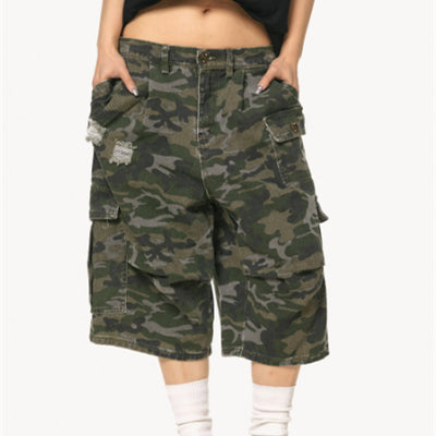 Pantalones Cortos de Trabajo Camuflaje Americano - Image 12
