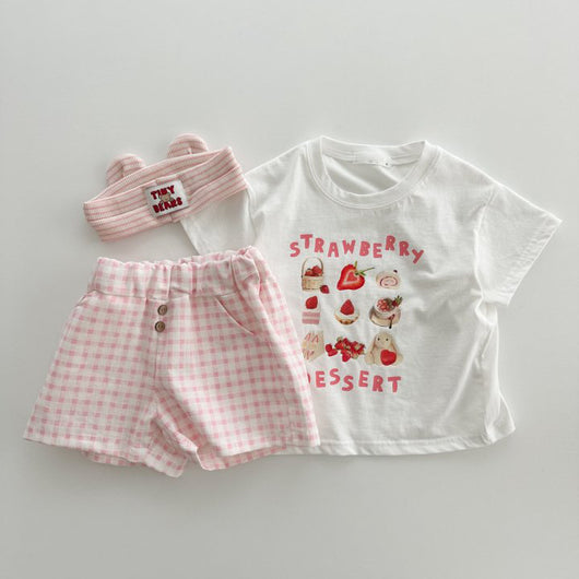 Playera Infantil de Algodón 100% con Estampado Personalizado de Fresas - Image 14