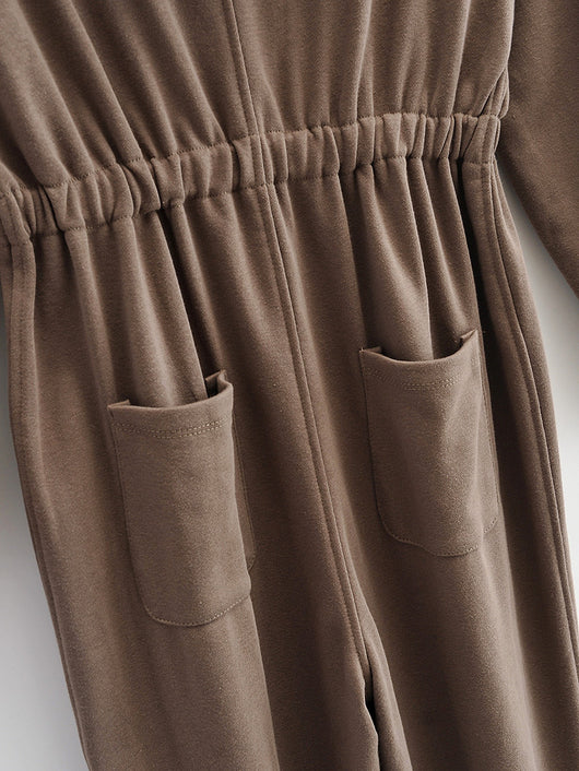 Jumpsuit Deportivo Holgado con Capucha y Cuerda Ajustable - Image 18