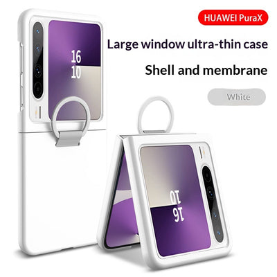 Funda Plegable para Teléfono con Ventana Grande y Anillo Protector Ultrafina - Image 9