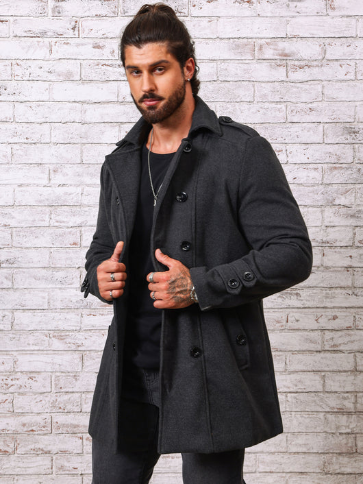 Abrigo de Lana para Otoño e Invierno - Diseño Elegante y Versátil - Image 9