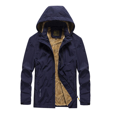 Chaqueta Polar Gruesa para Hombre - Abrigo Casual Moderno Talla Grande - Image 13
