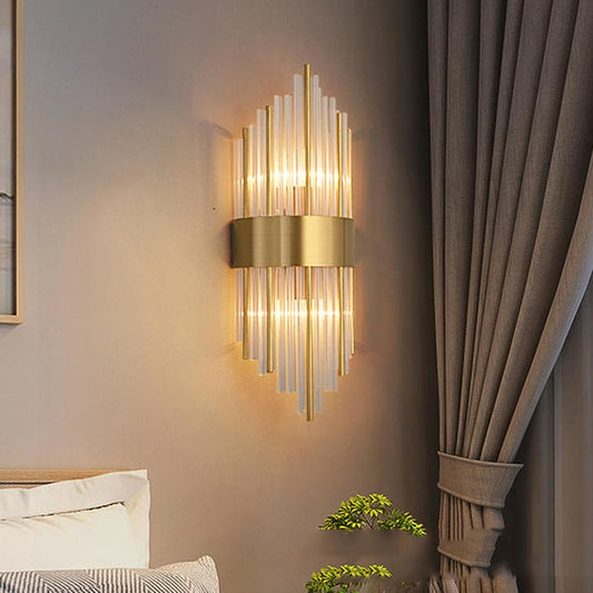 Lámpara de Pared Cristal Lujo Moderno - Diseño Creativo Contemporáneo