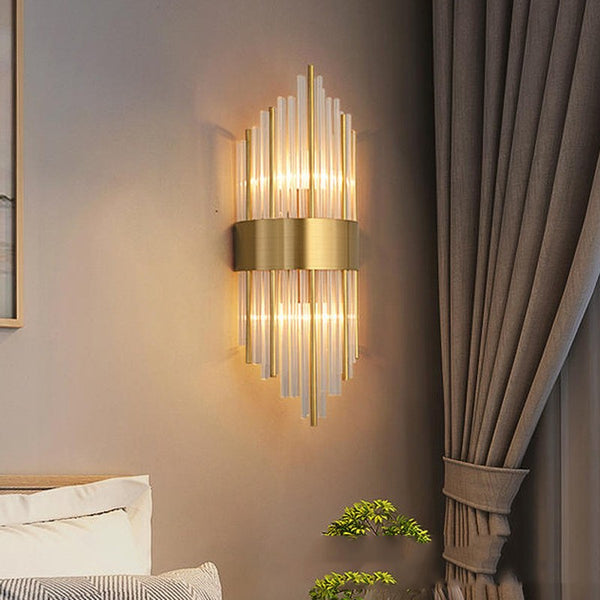 Lámpara de Pared Cristal Lujo Moderno - Diseño Creativo Contemporáneo