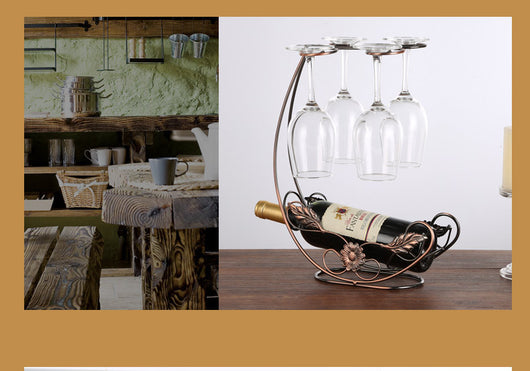 Mueble Vinoteca con Estantes para Copas - Decoración Elegante - Image 6