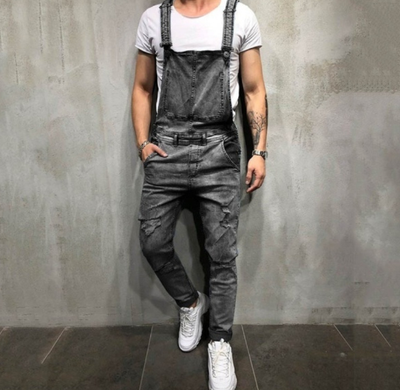 Enterizo Denim Sling con Rotos Desgarrados - Image 19
