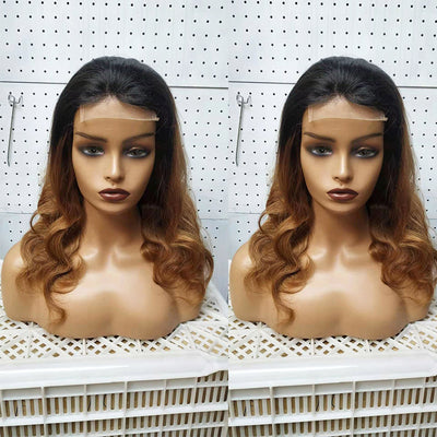 Peluca Ondulada Body Wave 1B 27 con Encaje 4x4 - Cabello Humano Brasileño - Image 8