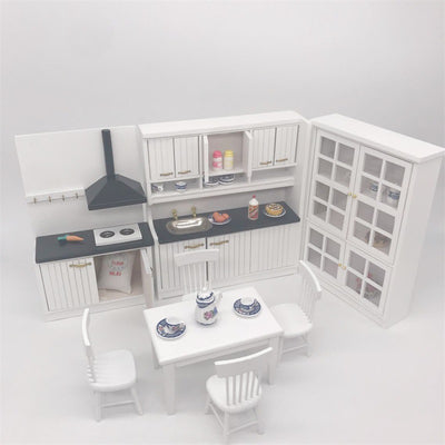 Cocina de Casita de Muñecas Miniatura 12 Piezas - Image 5
