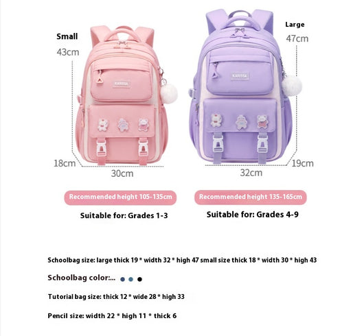 Mochila Escolar Impermeable de Tela Oxford para Niños - Image 29