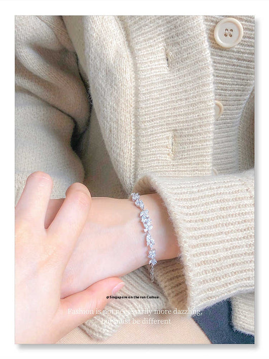 Pulsera de Lujo con Diseño de Flor Glicina del Bosque - Image 9