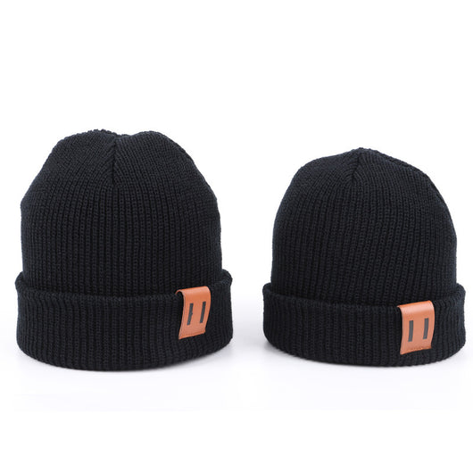 Gorro Térmico de Cuero para Bebé - Protección Cálida en Colores Sólidos - Image 9