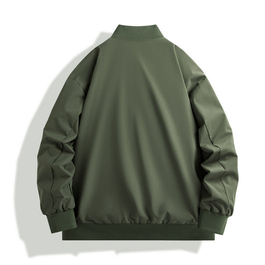Cardigan Oversized Talla Grande Estilo Baseball - Image 3